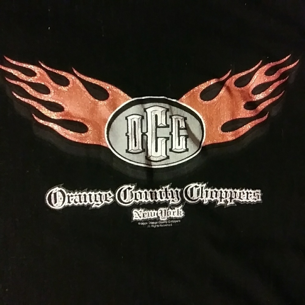 Orange County Choppers glitter Tee